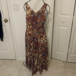 Floral Sleeveless Maxi Dress